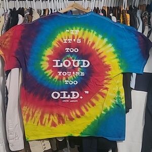 Rock & Roll Hall of Fame Tie-Dye Spiral Tee